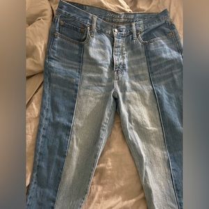 American Eagle Size 14 two-toned jeans